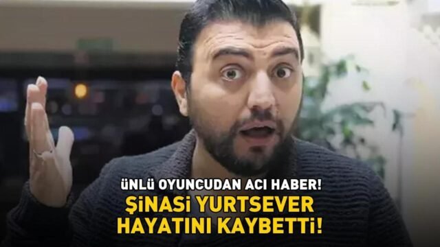 Asosiasi Pernikahan Yilmaz şinasi Yurtsever kehilangan nyawanya! Pesan belasungkawa dari selebriti!
