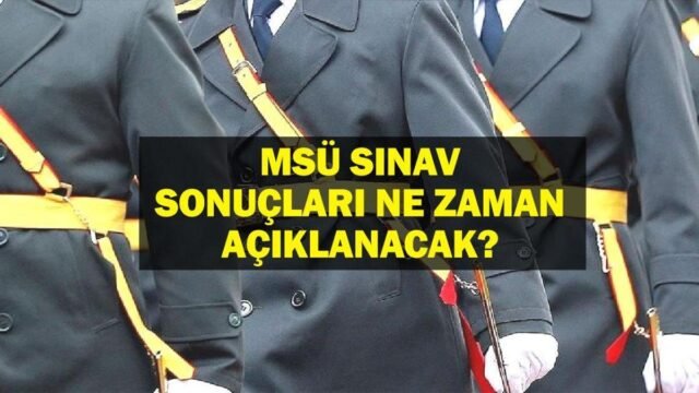 Kapan MSU akan diumumkan 2025? Kapan hasil ujian ÖSYM MSU diumumkan? Kalender Ujian MSU
